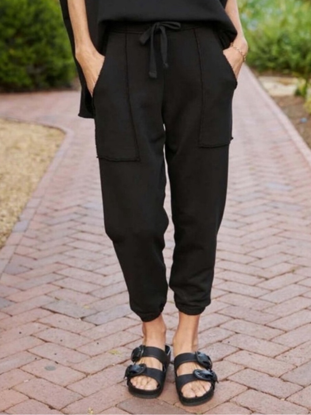 Frank & Eileen Black Eamon Jogger Sweatpants xs